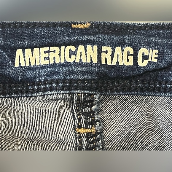 Women’s American Rag factory distressed jeans. Size 9. - Picture 2 of 16
